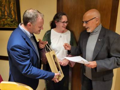 Lothar Spohr wird fr 60 Jahre CDU-Mitgliedschaft geehrt